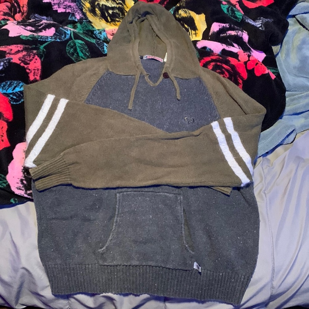 vintage roxy zip up hoodie